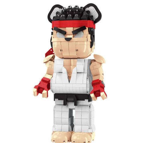 Gấu máy Ryu 400% Wangao 188017 - Mô hình lắp ghép Street Fighter