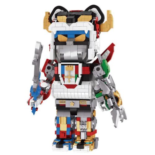 bộ lắp ghép Robot Gấu Biến Hình Wangao 188019 chất lượng cao, đồ chơi lắp ráp Gấu Máy Biến Hình cho con trai 6 tuổi giá tốt