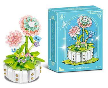 Bộ lắp ghép chậu hoa cẩm chướng 唯乐创想 2143