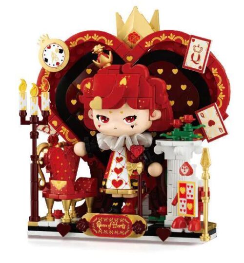 Wekki 503189 Nữ hoàng Tiệc Tùng bộ lắp ghép mô hình tinh xảo cho bé gái 6 tuổi