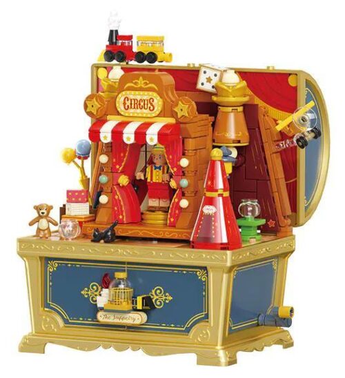 Bộ đồ chơi Hộp nhạc Pinocchio Wekki 506193 giá tốt, mô hình sân khấu kịch Pinocchio chi tiết cao cho bé 8 tuổi.