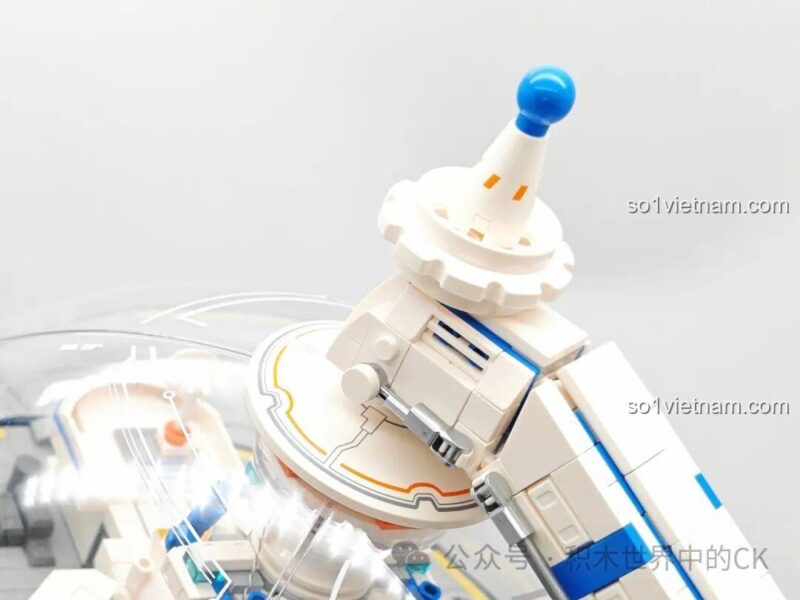 Wekki 506502 bộ đồ chơi Quả địa cầu không gian, chi tiết đỉnh tay đỡ, cho mẹ có con trai và con gái 8 tuổi, tiết kiệm