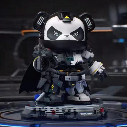 Bộ lắp ghép Wekki 506507 Gấu Trúc Mecha cực ngầu, đồ chơi thông minh cho bé trai 6 tuổi, giá rẻ.