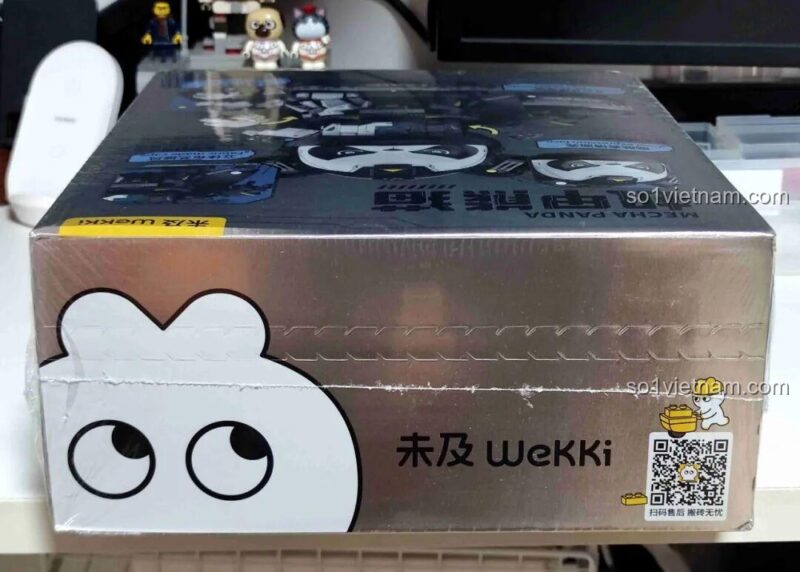 Thiết kế hộp độc đáo và sáng tạo của bộ lắp ghép Panda Mecha Wekki 506507.