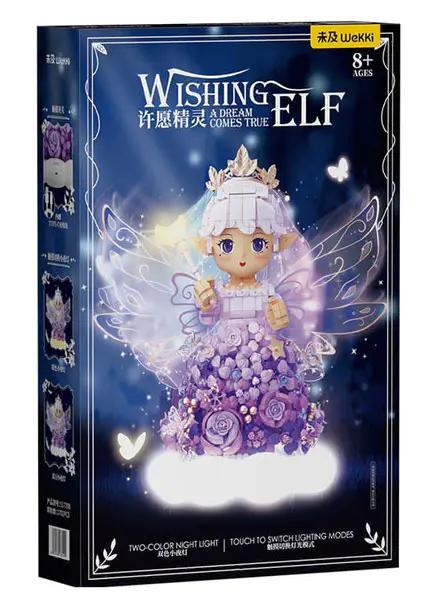 Hộp sản phẩm Wekki 517208 Nàng Tiên Ước Nguyện với nàng tiên lộng lẫy, cánh bướm và ánh sáng lung linh, độ tuổi 8+