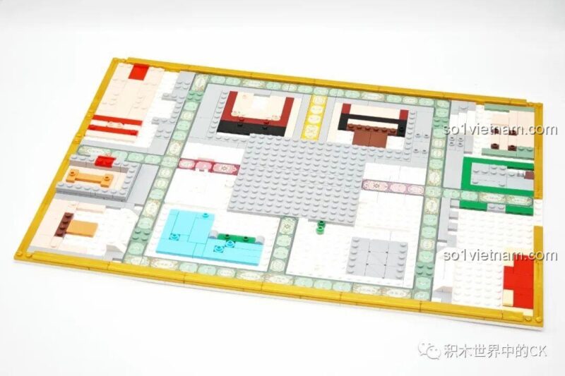Các mảnh ghép bàn cờ và quân cờ của Board game 518 001 Wekki, tạo nên một trò chơi chiến thuật hấp dẫn.