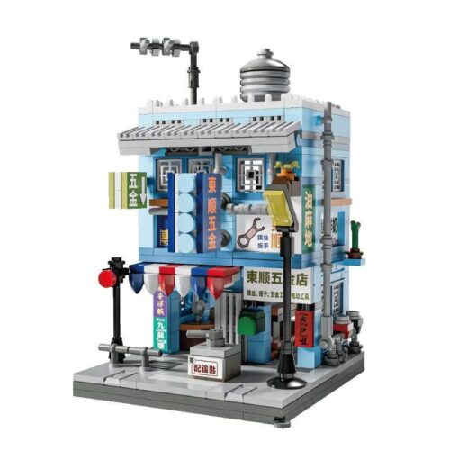 Bộ lắp ghép Welleadz 6102 Cửa hàng Ngũ kim - Mô hình kiến trúc phố cổ