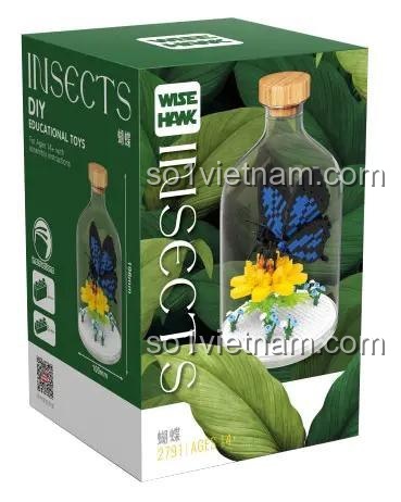 WISE HAWK 2791 Hộp sản phẩm Bướm Thiên Đường