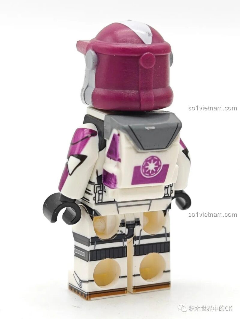 Mặt sau minifigure WM2252, set đồ chơi Minifigure Star Wars, chi tiết tinh xảo, đồ chơi lắp ghép giá hời.
