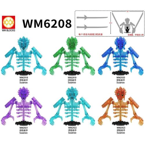 Bộ đồ chơi WM Blocks WM6208 Susanoo Naruto 6 mô hình lắp ráp chi tiết cao cấp cho bé trai 8 tuổi giá tốt, tái hiện sức mạnh vô song của chiến binh huyền thoại.