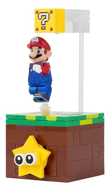 bộ lắp ghép Hộp Nhảy Mario WM MOC1236, mô hình Mario đáng yêu, đồ chơi lắp ráp cho bé trai 6 tuổi, giá tốt