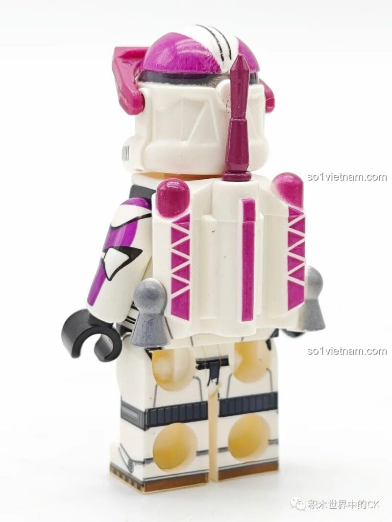 Ảnh review WM2258 Trooper Squad 2 với vũ khí, đồ chơi xếp hình Minifigure Star Wars WM, giá tốt cho bé trai 6 tuổi