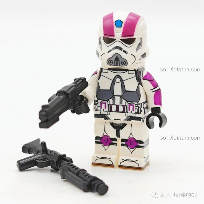 Minifigure Star Wars WM2254 Clone Engineer với vũ khí, đồ chơi xếp hình giá tốt cho bé trai