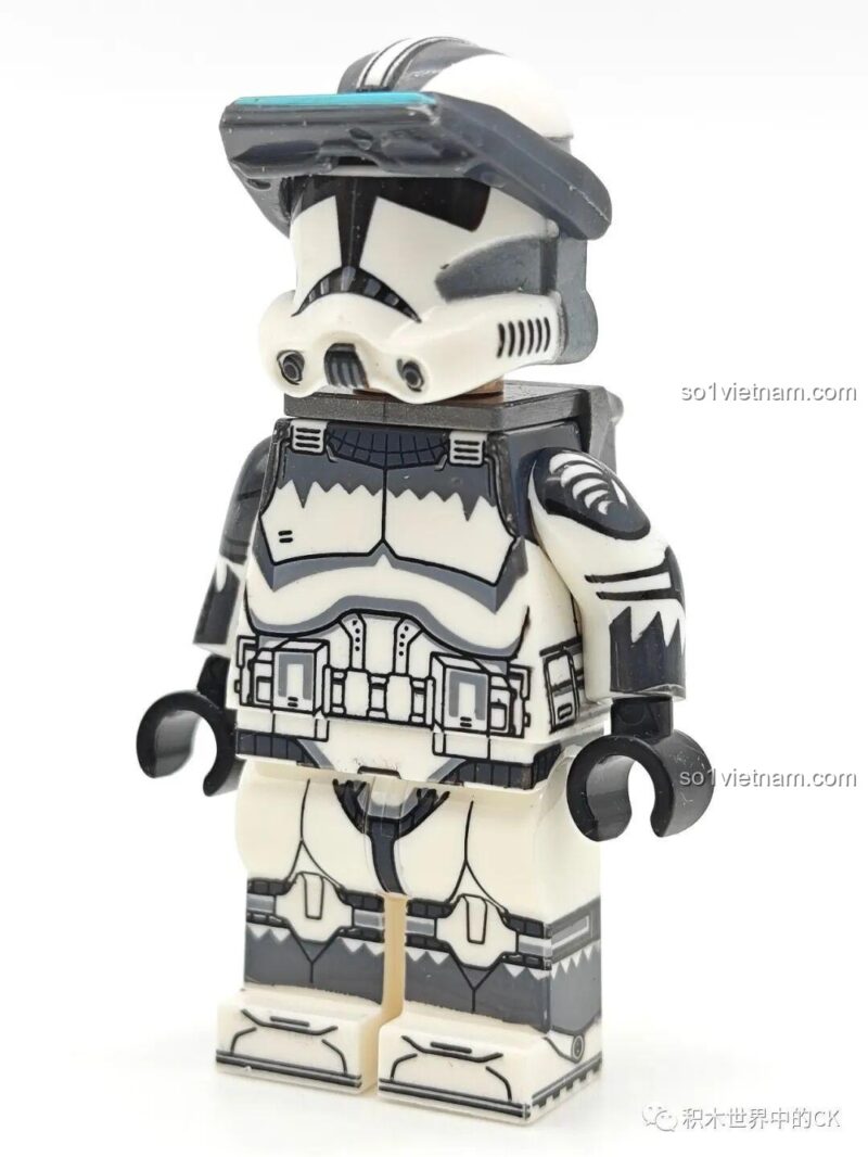 Minifigure Wolfpack AT-RT Driver WM2261 với vũ khí, bộ đồ chơi Lính Clone Wolfpack giá tốt.
