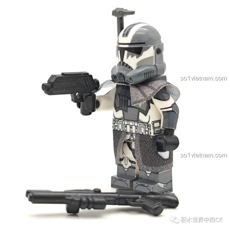 Minifigure Wolfpack Captain WM2263, Lính Clone Wolfpack WM chất lượng cao.