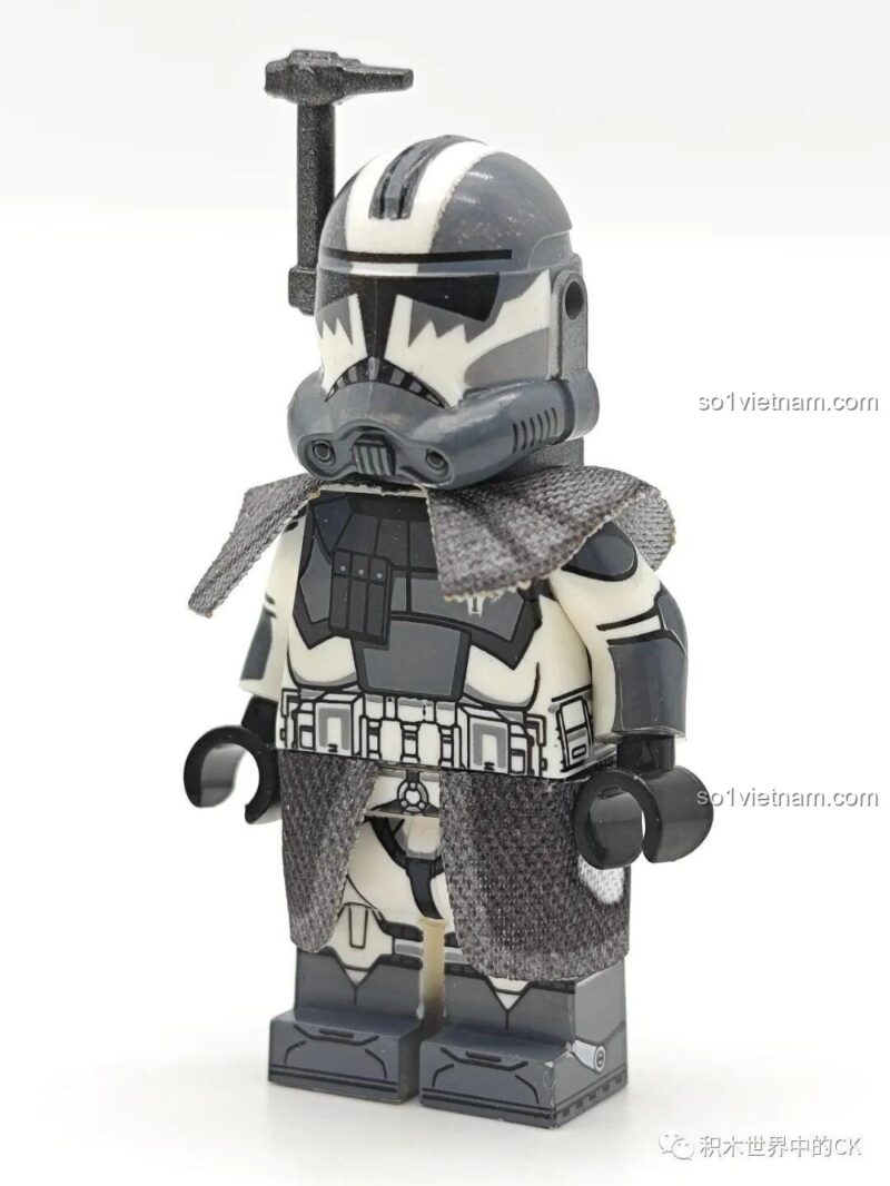 Minifigure WM2263 Wolfpack Captain, bộ lắp ghép WM6128 giá tốt cho bé trai 6 tuổi, đồ chơi mô hình Lính Clone Wolfpack chất lượng tốt.