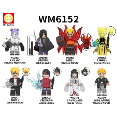 figure Naruto, figure Uzumaki Naruto, figure Uchiha Sasuke, figure Ootsutsuki Momoshiki, figure Uzumaki Boruto, figure Uchiha Sarada, figure Hyuga Hinata, bộ đồ chơi Naruto, bộ lắp ghép Naruto, đồ chơi lắp ghép Naruto, đồ chơi mô hình Naruto, figure WM, bộ đồ chơi WM, bộ lắp ghép WM, đồ chơi lắp ghép WM, đồ chơi mô hình WM, figure WM6152, bộ đồ chơi WM6152, bộ lắp ghép WM6152, đồ chơi lắp ghép WM6152, đồ chơi mô hình WM6152, Thế Giới Nhẫn Giả, 8 nhân vật Naruto kinh điển, 6 tuổi, Con trai, Con gái