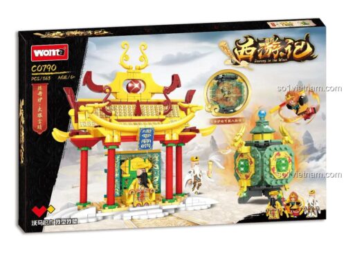 Hộp sản phẩm bộ lắp ghép Lò Luyện Đan Tây Du Ký WOMA C0790