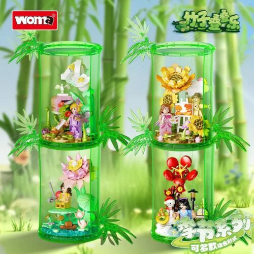 bộ lắp ghép Mô hình Bốn Mùa WOMA C2008 cho bé gái 6 tuổi, giá tốt, chất lượng cao.