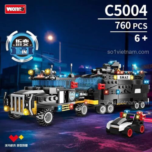 Mô hình xe tải SWAT WOMA C5004