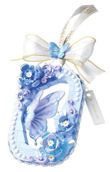 Hình ảnh hộp và kích thước chi tiết của đồ chơi trang trí Wonder Moon 802084, cao 24.2cm, rộng 8.8cm.