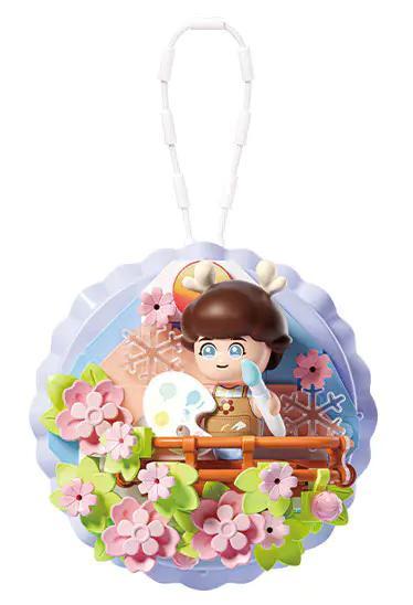 Bộ đồ chơi Nam châm tủ lạnh hoa anh đào Wonder Moon 802804 Xuân Anh Đào Nở Rộ, đồ trang trí tủ lạnh giá tốt cho con gái 14 tuổi, mang nét đẹp tinh tế.