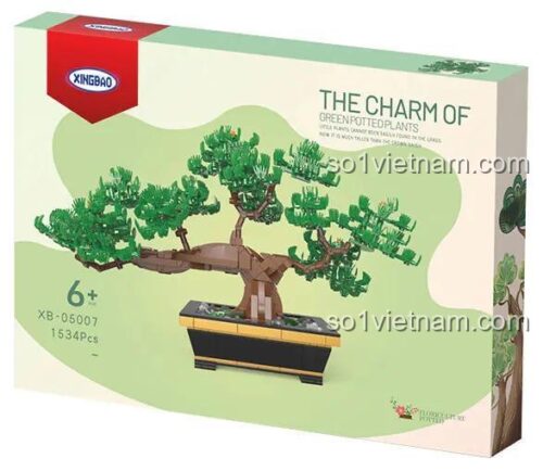 Hộp sản phẩm chậu cây xanh Xingbao XB-05007
