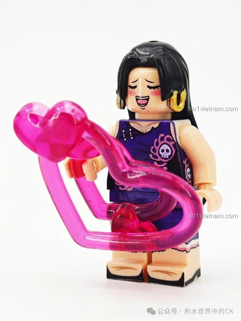 Đánh giá chi tiết minifigure Sanji trong bộ X0356 của 欣宏XINH, tập trung vào các chi tiết in ấn và phụ kiện.