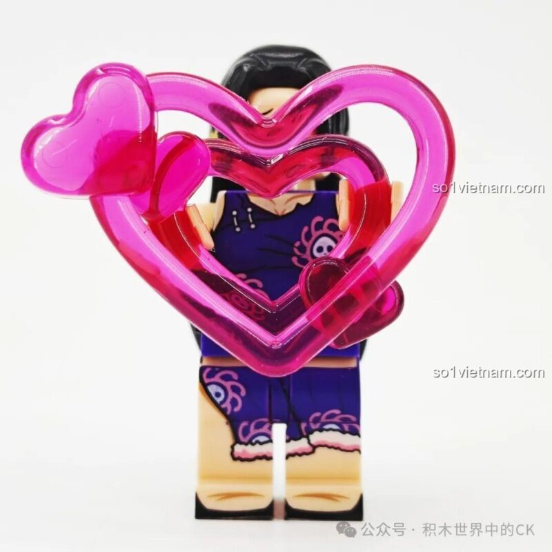 Đánh giá chi tiết minifigure Smoker trong bộ X0356 của 欣宏XINH, tập trung vào các chi tiết in ấn và phụ kiện.