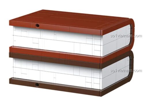 XMORK 028007 Giá Đỡ Sách Nhạc Cụ Hộp Lắp Ráp 3D