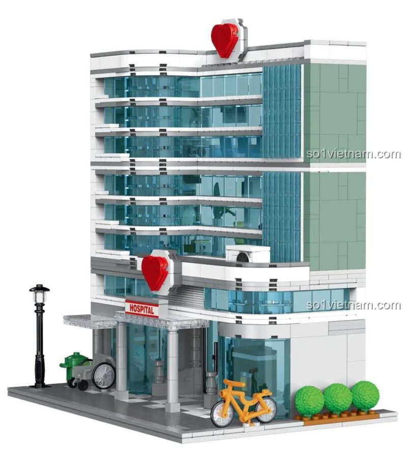 Các góc nhìn khác nhau của mô hình bệnh viện thành phố XMORK 20121