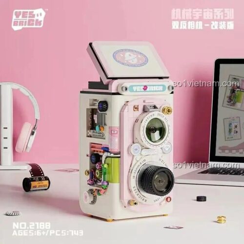 Bộ lắp ghép Máy ảnh phản quang cơ khí vũ trụ YES BRICK 2188