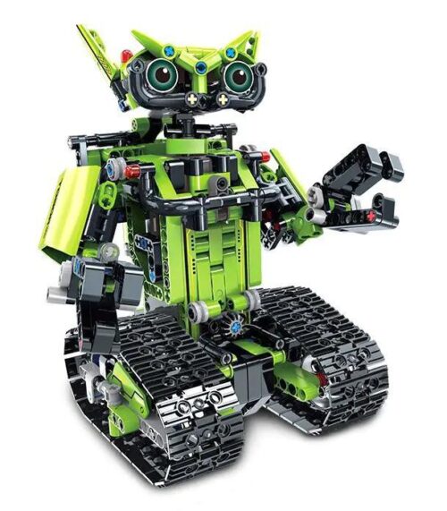 Mô hình Robot lập trình từ bộ lắp ghép Yonglexing 11035, đồ chơi STEM giá rẻ cho con trai 12 tuổi.