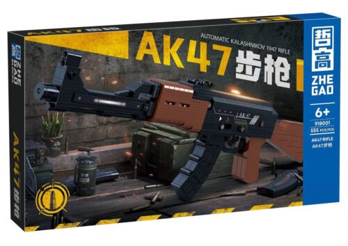 Hộp sản phẩm ZHEGAO 918001 Súng AK47 Rifle