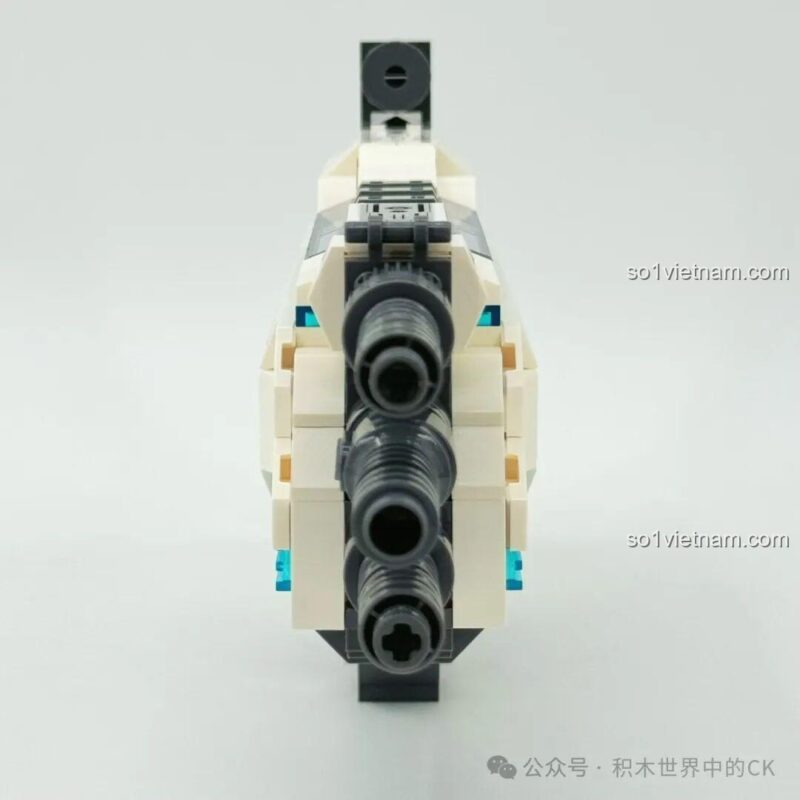 ZHEGAO Súng trường điện từ Bạch Dương 918019, mô hình súng trường hoàn chỉnh, chất liệu nhựa ABS cao cấp