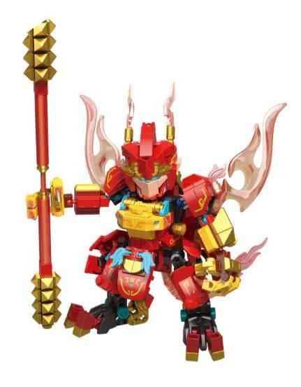 bộ lắp ghép Robot Tề Thiên Đại Thánh ZHEGAO GZ2002 cho bé trai 6 tuổi, mô hình Mecha Tôn Ngộ Không giá rẻ.
