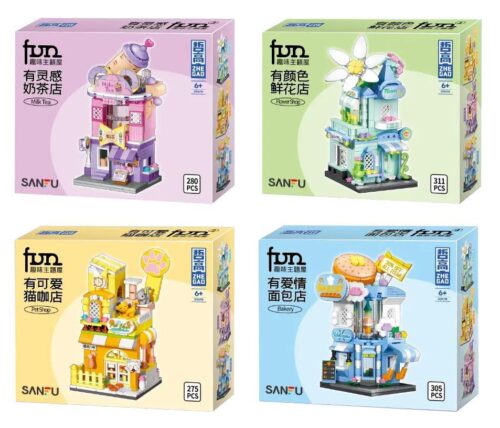 bộ đồ chơi Cửa hàng chủ đề Sanfu Zhegao GZ6118 giá rẻ cho bé gái 6 tuổi
