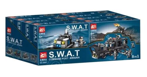 bộ đồ chơi Trạm Chỉ Huy SWAT Zhengbo 9097 giá tốt cho bé trai 6 tuổi