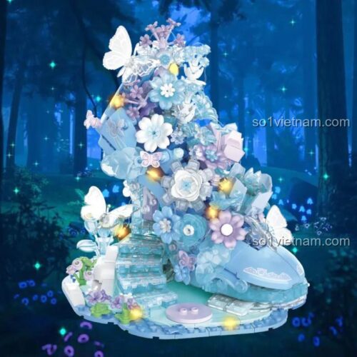 集域Zoin FT102 bộ lắp ghép Giày Hoa Mộng Mơ, Giày cao gót đính hoa, Giày cao gót pha lê, Giày cao gót bướm, Giày cao gót thần tiên, Giày cao gót mộng mơ, Giày cao gót lộng lẫy, Giày cao gót nghệ thuật, Giày cao gót pha lê lấp lánh, Giày cao gót lung linh huyền ảo, 6 tuổi, con gái, giá tốt