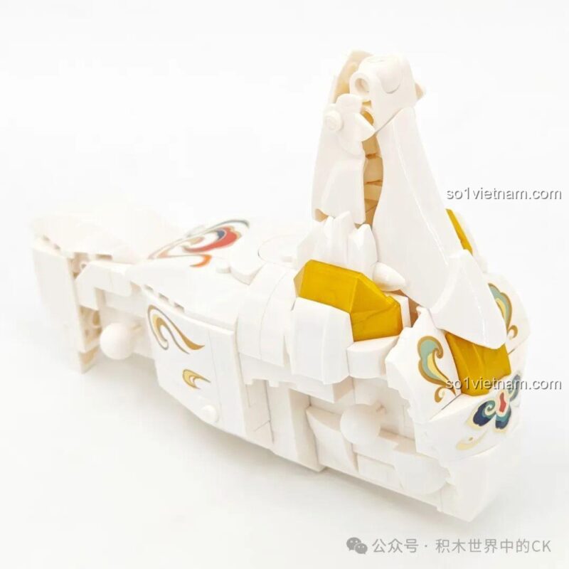 Chi tiết chân mô hình Cửu Sắc Lộc Zoin GK301, bộ đồ chơi giáo dục cho bé 6 tuổi