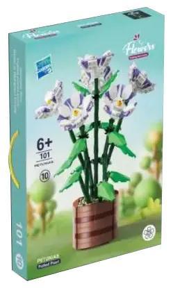 Hộp sản phẩm bộ lắp ghép Zuanma 101-10 Petunias